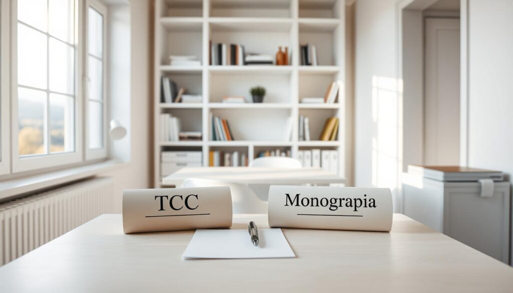 diferença entre tcc e monografia